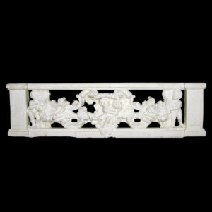 JBB320 Marble Cupid & Rosevine Balustrade