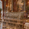 JBF240 Marble Bathtub with Lady Pouring Jar by Metropolitan Galleries Inc Vignette WM
