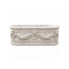 JBF244 White Marble Lion-Theme Bathtub by Metropolitan Galleries Inc JBF244 White Marble Lion-Theme Bathtub by Metropolitan Galleries Inc