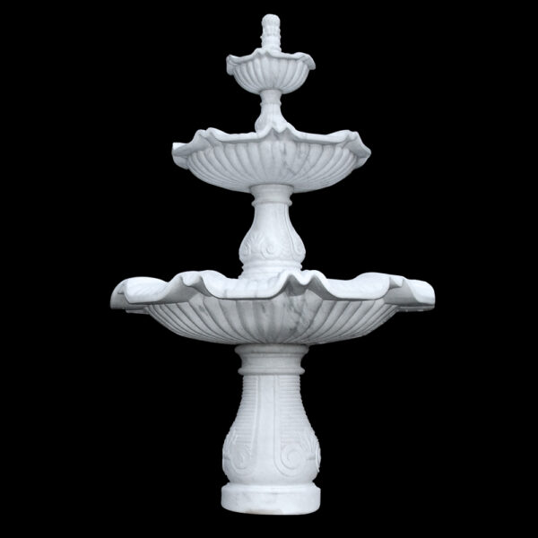 JBF251 Marble Raffaldini Tier Fountain with Copia by Metropolitan Galleries Inc JBF251 Marble Raffaldini Tier Fountain with Copia by Metropolitan Galleries Inc