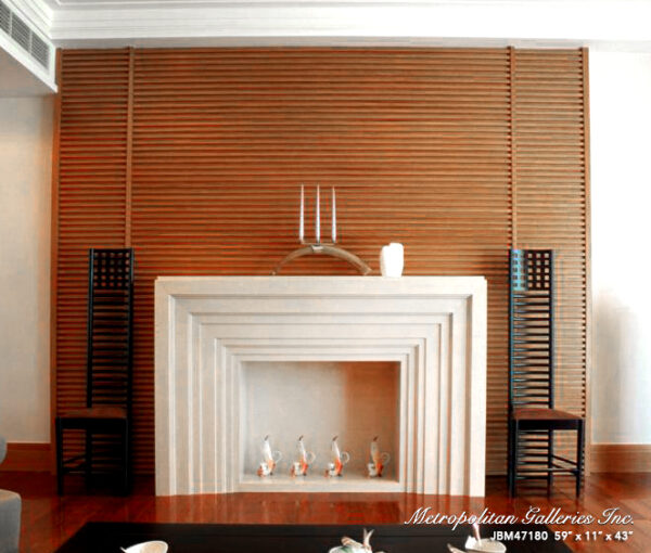 JBM47180 Mantle Dimensions White