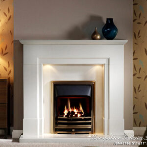 JBM47186 Mantle Clean Contemporary White