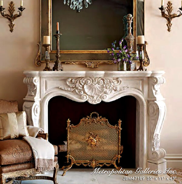 JBM47189 Mantle Victorian White