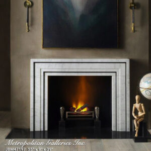 JBM47197 Mantle Modern White