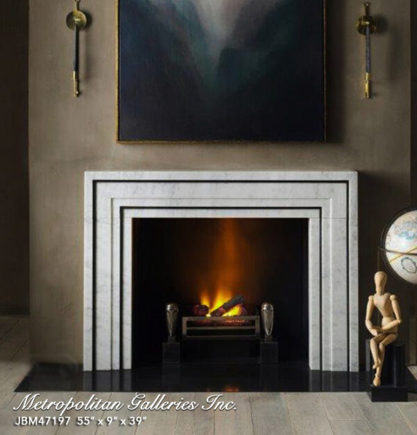 JBM47197 Mantle Modern White