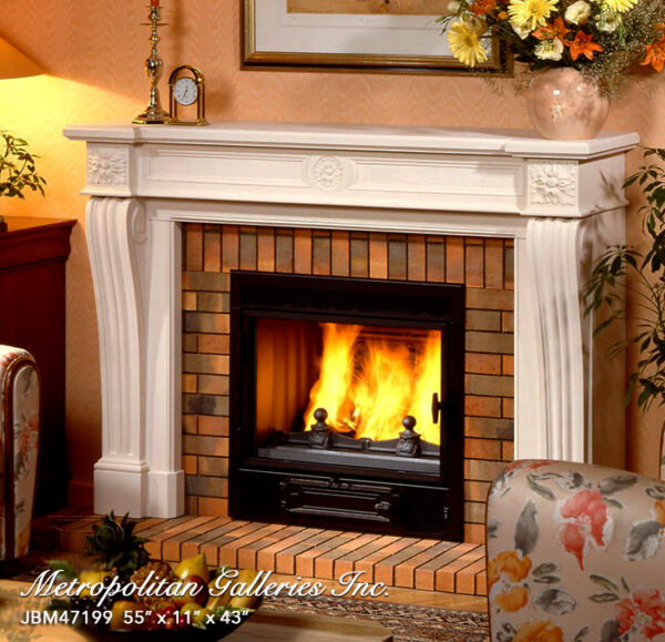 sgm52964 LIVING ROOM WITH FIREPLACE AND BURNING FIRE