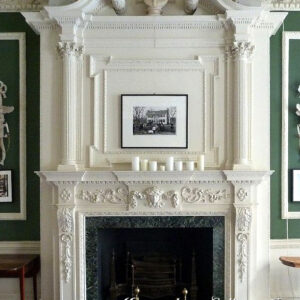 JBM47203 Mantle Elegant White