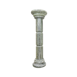 JBP1250 Marble Pedestal in Emerald Sage by Metropolitan Galleries Inc