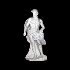 JBS211 Marble Zeus Sculpture by Metropolitan Galleries Inc