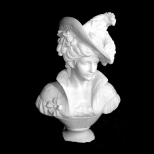 JBS304 Marble French Woman Bust