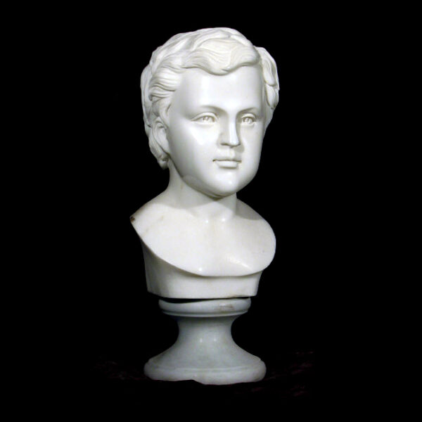 JBS506 Marble Youth Bust Sculpture