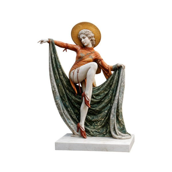 JBS785 Marble Dancing Beauty Sculpture by Metropolitan Galleries Inc