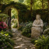JBS9002 Marble Kneeling Jesus in the Garden Sculpture by Metropolitan Galleries Inc Vignette WM JBS9002 Marble Kneeling Jesus in the Garden Sculpture by Metropolitan Galleries Inc Vignette WM