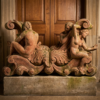 JBT301 Marble Four Figures Table