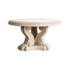 Marble Tuscan Revival Round Table
