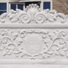 Marble Curved Bench